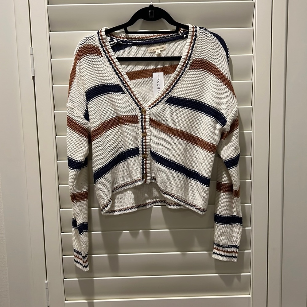 L.A. Hearts Knit Button Up Cardigan